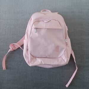 Bagsmart Travel Backpack Womens Pink Bonchemin 15.6 inch Laptop Bookbag Pockets